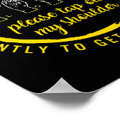 Poster Mois de la sensibilisation Je suis Sourd Toucher M (Coin)