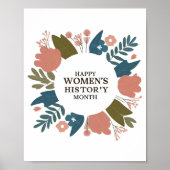 Poster Mois de l'histoire des femmes (Devant)