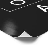 Poster Mois de l'histoire des Noirs (Coin)