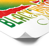 Poster Mois de l'histoire des Noirs (Coin)