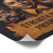 Poster Mois de l'histoire des Noirs (Coin)