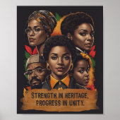 Poster Mois de l'histoire des Noirs (Devant)