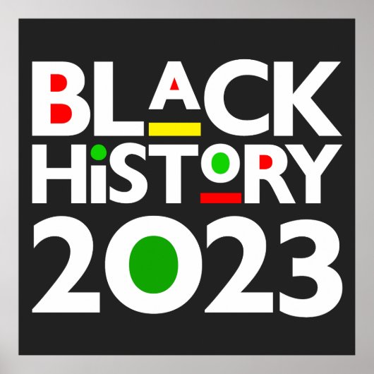 Poster Mois de l'histoire des Noirs 2023 Melanin Sista Br (Devant)