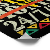 Poster Mois de l'histoire des Noirs 247365 Avec drapeau d (Coin)