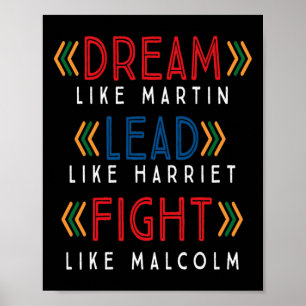 Poster Mois de l'histoire des Noirs Art country afro-amér