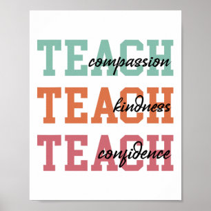 Poster Mois de l'histoire des Noirs Enseigner Compion Gen