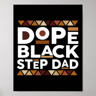 Poster Mois de l'histoire des Noirs Famille assortie Drog