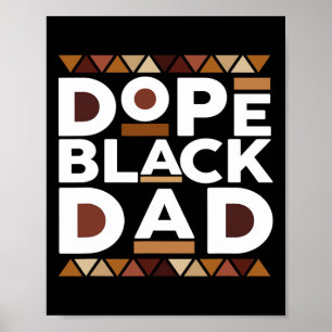 Poster Mois de l'histoire des Noirs Famille assortie Méla