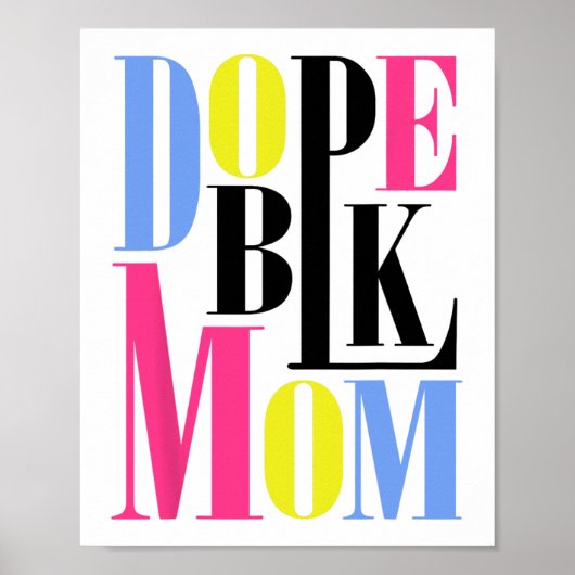 Poster Mois de l'histoire des Noirs Fête des mères afro-a (Devant)