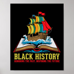 Poster Mois de l'histoire des Noirs Fière Culture Afro-Am
