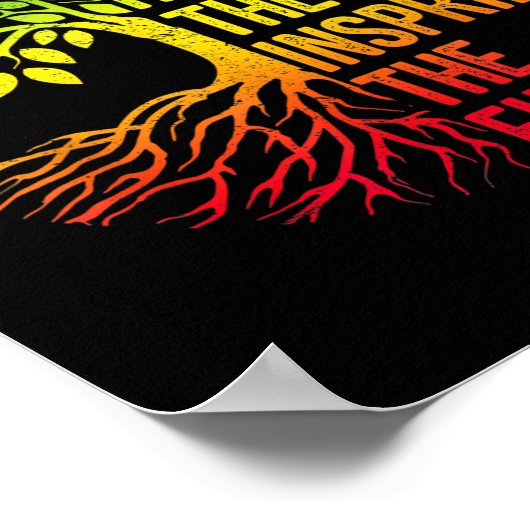 Poster Mois de l'histoire des Noirs honorant le passé Ins (Coin)