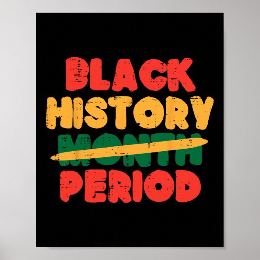 Poster Mois de l'histoire des Noirs Période Femmes Afro-A (Devant)