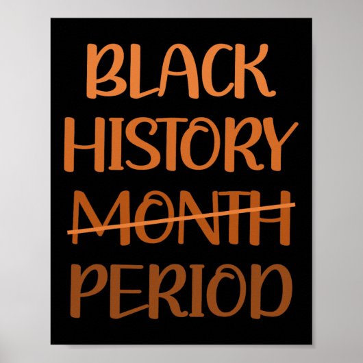 Poster Mois de l'histoire des Noirs Période Femmes afro-a (Devant)