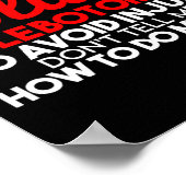 Poster Mois de l'histoire des Noirs Phlébotomiste Drapeau (Coin)
