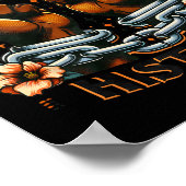 Poster Mois de l'histoire des Noirs Un mois ne peut conte (Coin)