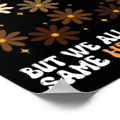 Poster Mois de l'histoire florale des Noirs (Coin)