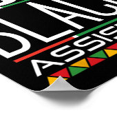 Poster Mois de l'histoire noire persistante de la drogue (Coin)