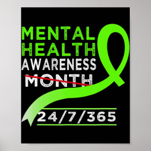 Poster Mois De Mai De Sensibilisation À La Santé Mentale 