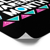 Poster Mois de sensibilisation à la dyslexie Produit Dysl (Coin)