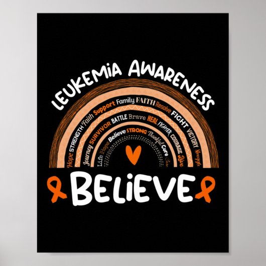 Poster Mois de sensibilisation à la leucémie leucémie 1 (Devant)
