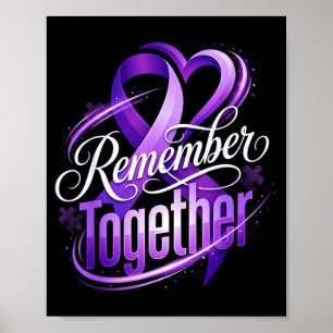Poster Mois de sensibilisation à la maladie d'Alzheimer e