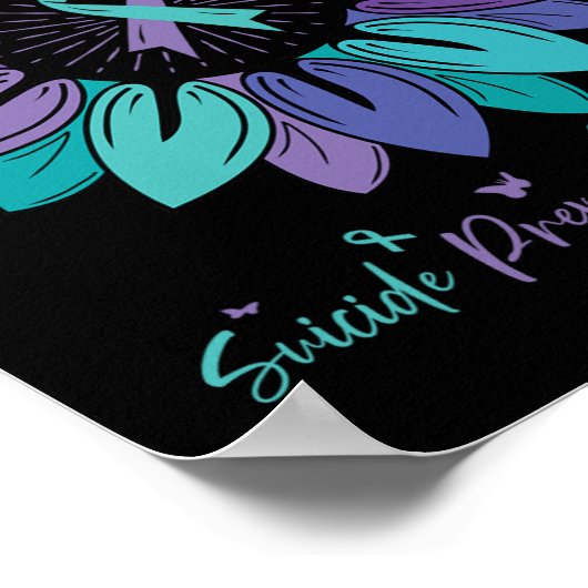 Poster Mois de sensibilisation à la prévention du suicide (Coin)