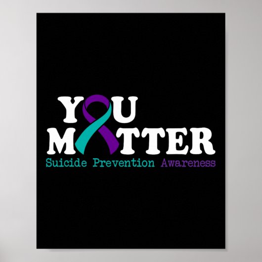 Poster Mois de sensibilisation à la prévention du suicide (Devant)