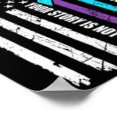 Poster Mois De Sensibilisation À La Prévention Du Suicide (Coin)