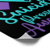 Poster Mois de sensibilisation à la prévention du suicide (Coin)