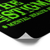 Poster Mois de sensibilisation à la santé mentale de la S (Coin)