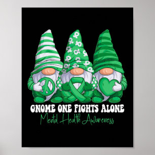 Poster Mois de sensibilisation à la santé mentale Gnomes