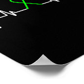 Poster Mois de sensibilisation à la santé mentale Ruban v (Coin)