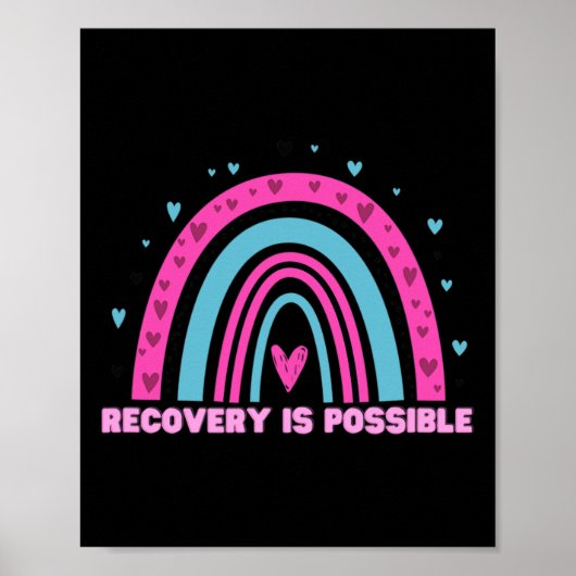 Poster Mois de sensibilisation à la surdose : le rétablis (Devant)