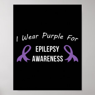 Poster Mois de sensibilisation à l'épilepsie Soutien Aime