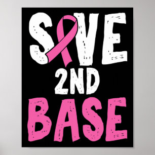 Poster Mois de sensibilisation au cancer du sein amusant