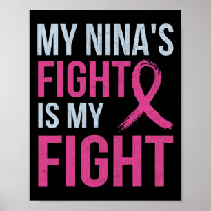 Poster Mois de sensibilisation au cancer du sein Mon comb