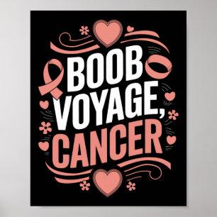 Poster Mois de sensibilisation au cancer du sein Pink Rib