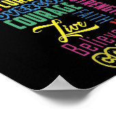 Poster Mois de sensibilisation au diabète Marche (Coin)