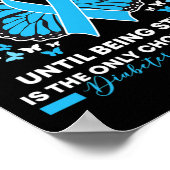 Poster Mois de sensibilisation au diabète Nous ne savons  (Coin)