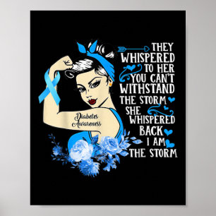 Poster Mois De Sensibilisation Au Diabète Pour Les Puissa