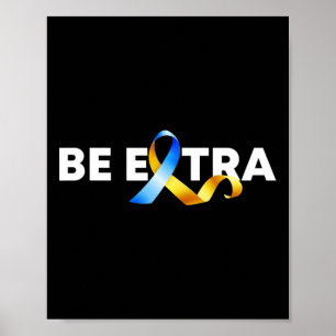 Poster Mois de sensibilisation au syndrome de Down Sois E