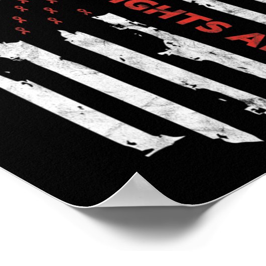 Poster Mois de sensibilisation aux maladies cardiaques Dr (Coin)