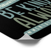 Poster Mois de sensibilisation aux maladies mentales Mois (Coin)