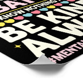 Poster Mois de sensibilisation aux maladies mentales Mois (Coin)