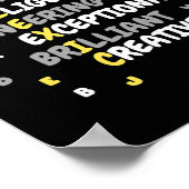 Poster Mois De Sensibilisation Avec Signification (Coin)