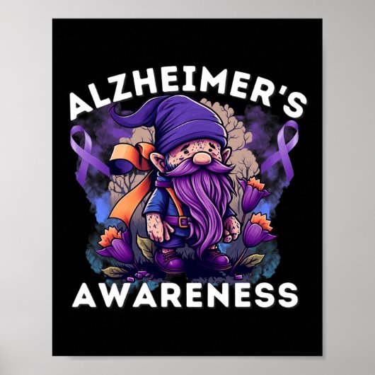 Poster Mois de sensibilisation S Gnomes de Heimer Ruban v (Devant)