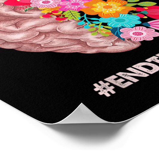 Poster Mois De Sensibilisation S Santé Mentale Chemise Fi (Coin)