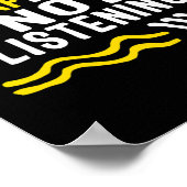 Poster Mois De Sensibilisation Sans Écouter Asl Lang (Coin)