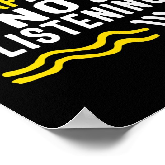 Poster Mois De Sensibilisation Sans Écouter Asl Lang (Coin)