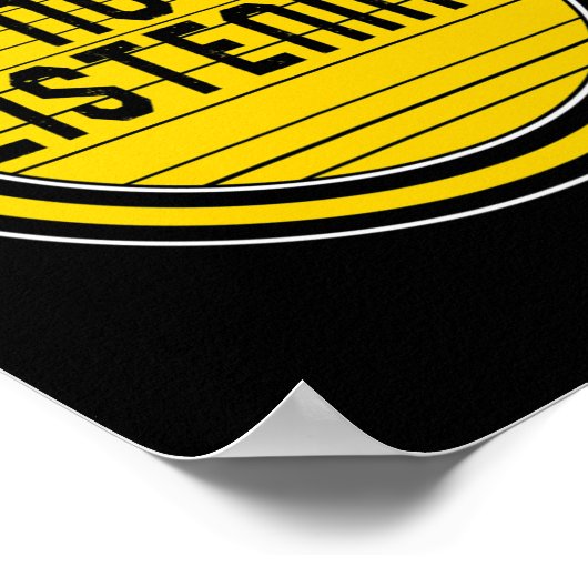 Poster Mois De Sensibilisation Sans Écouter Asl Lang (Coin)